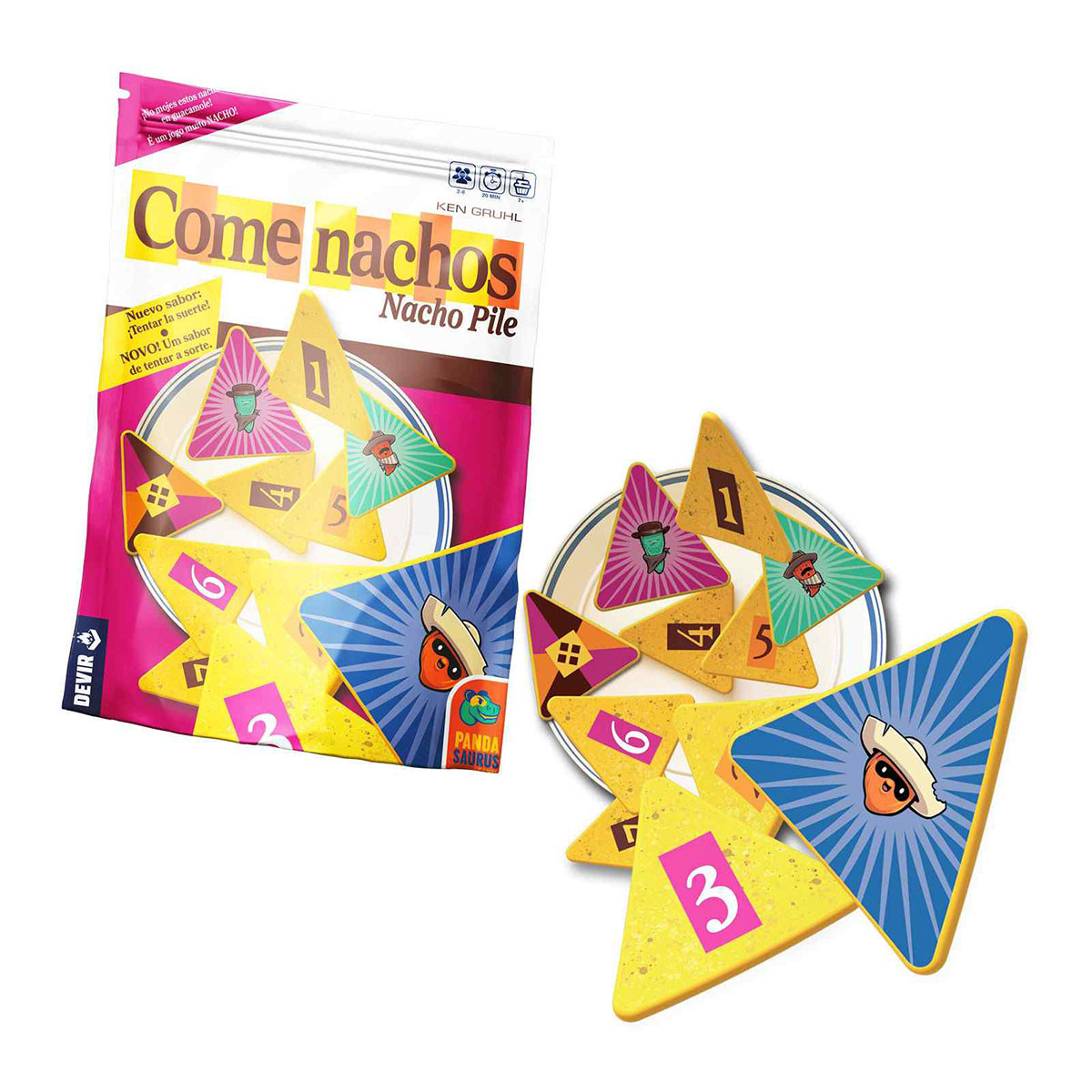 Gioco Da Tavolo Come Nachos – Push Your Luck Per Tutta La Famiglia, 2+ Giocatori, Divertente Gioco Di Carte E Rischio, Perfetto Per Serate In Compagnia